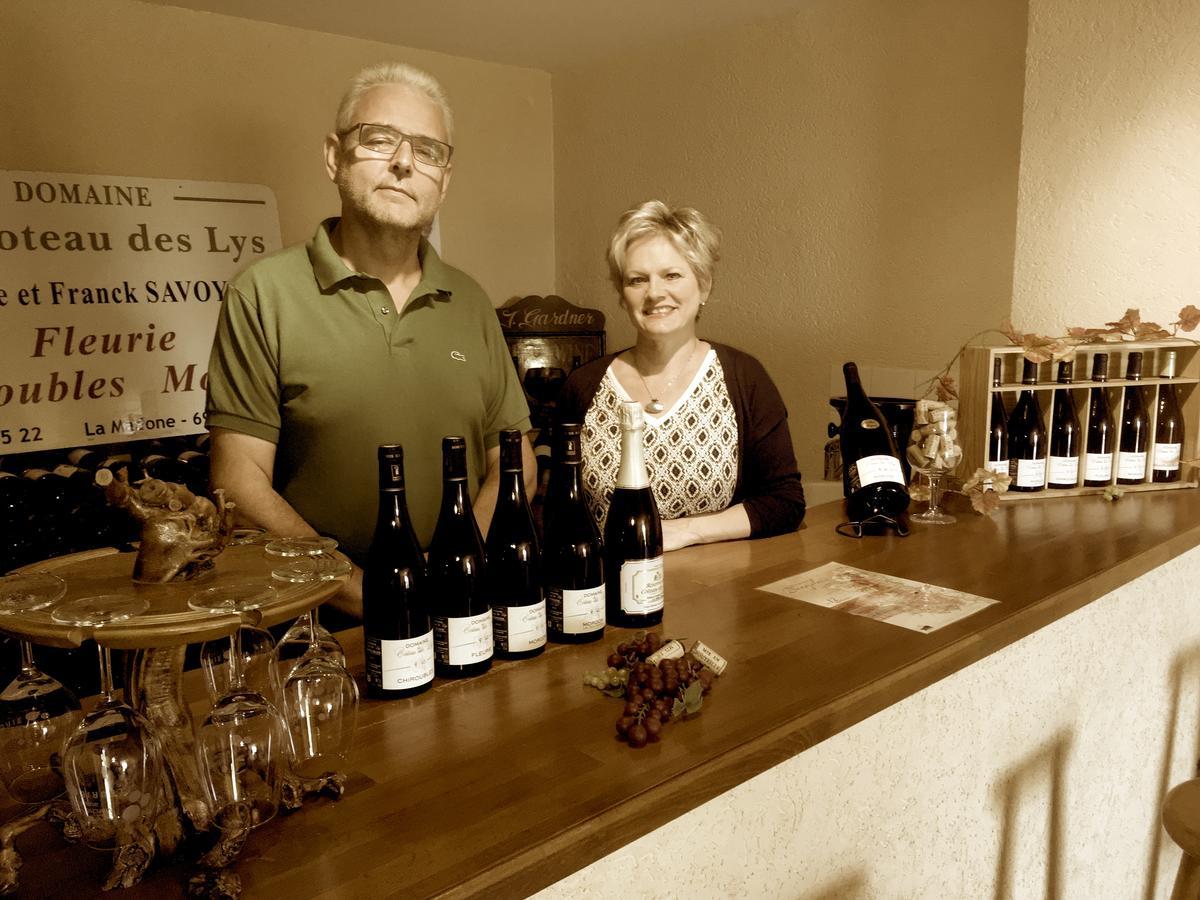 Domaine Du Coteau Des Lys Hotell Fleurie Eksteriør bilde